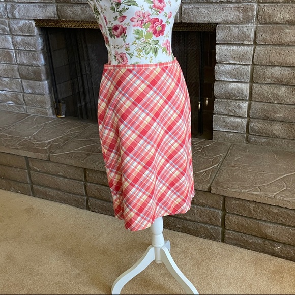 Brooks Brothers vintage plaid skirt - Picture 4 of 7
